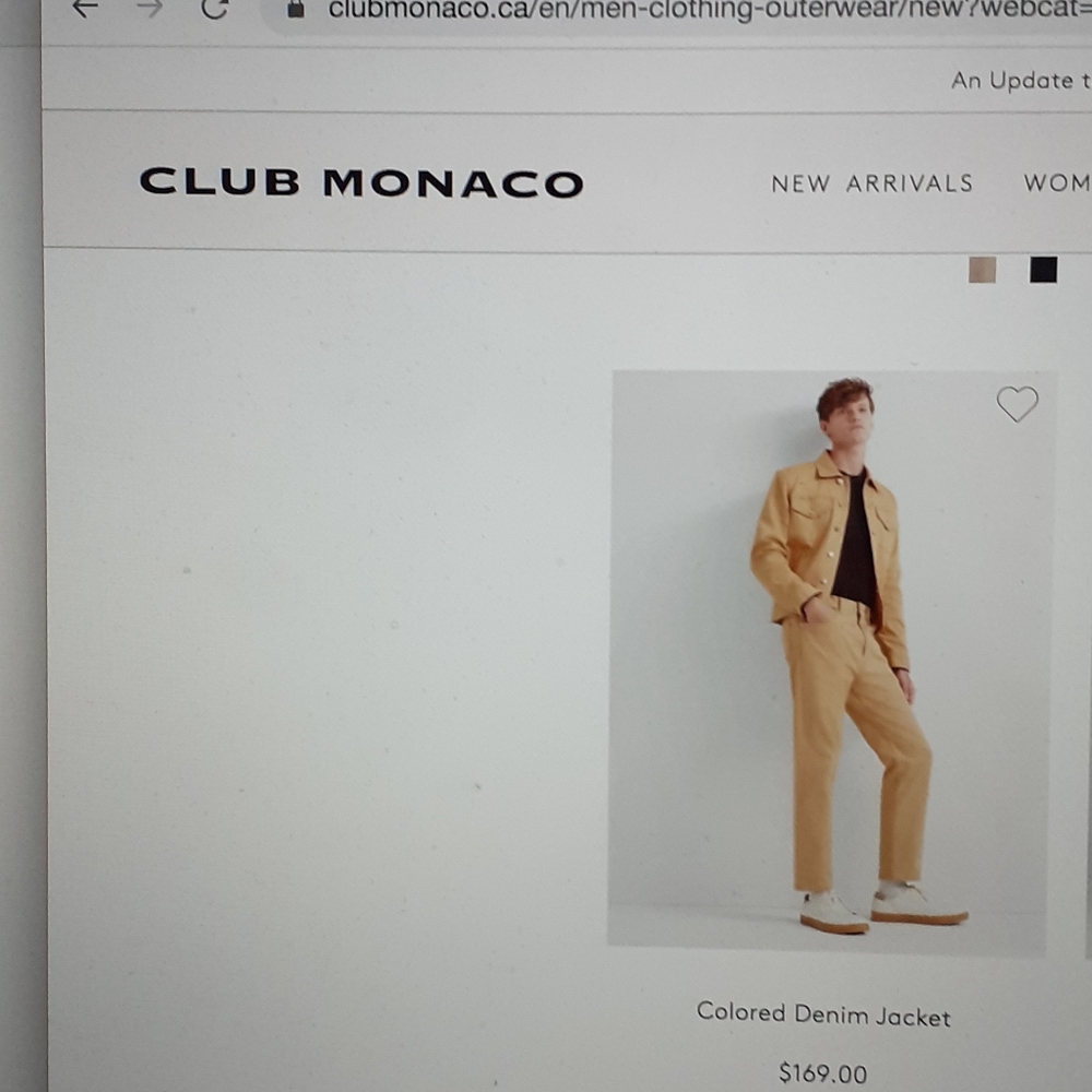 *SOLD OUT*CLUB MONACO premium jacket - Picture 4 of 4
